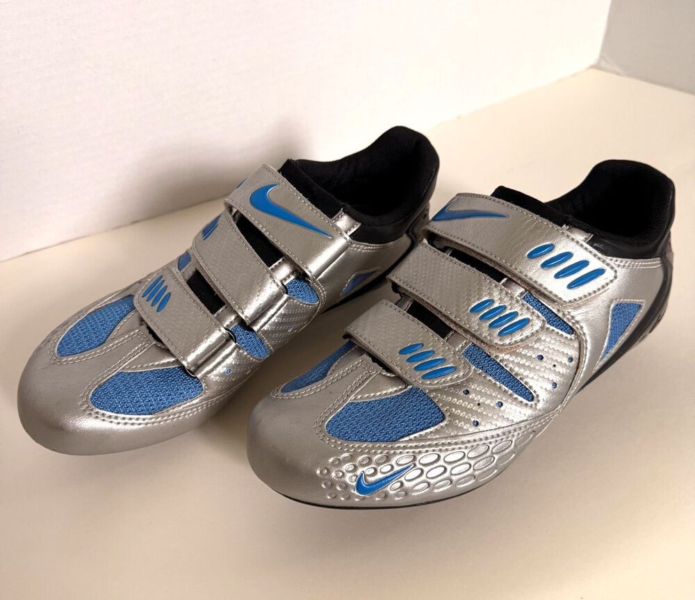 Nike Altea II Women's Cycling Shoes Size US 8  EUR 39 Chrome & Lake Blue - Picture 2 of 11